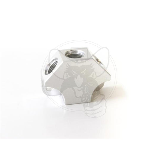 Aeroflow Billet 4 port ORB Y Block