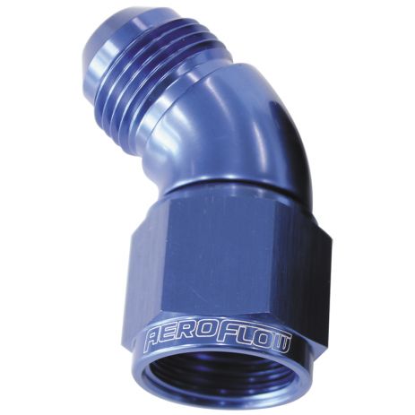 45 Deg Male Female Flare Full Flow   Aeroflow