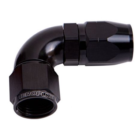 90 Deg Cutter Style Full Flow Swivel Hose End Aeroflow
