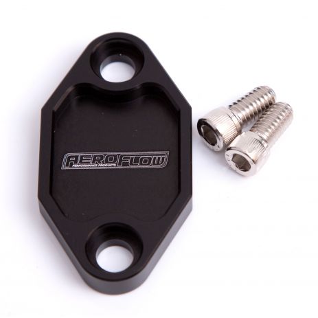 Aeroflow Billet Fuel Pump Block-Off Plate