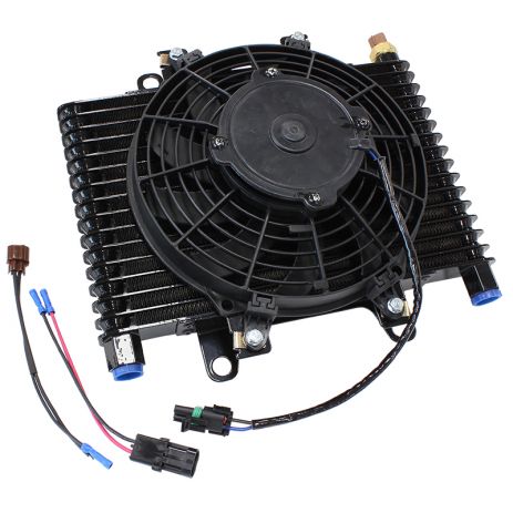 Aeroflow 13.5 x 9" Comp Trans Cooler with 120W Fan & Switch