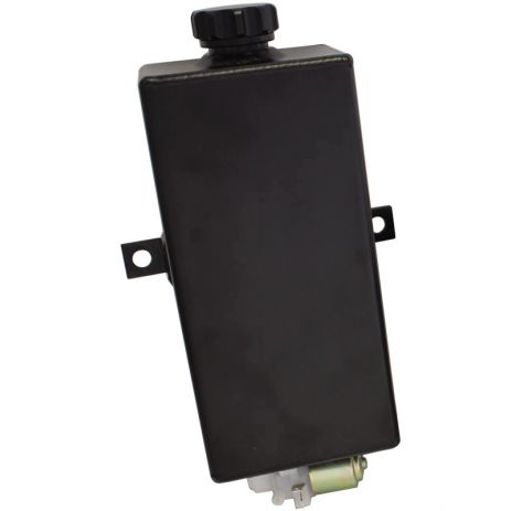 Aeroflow Black Alloy Washer Bottle With Motor 1.5L