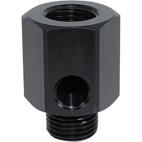 Metric Extension With 1/8" NPT Port On Side Aeroflow