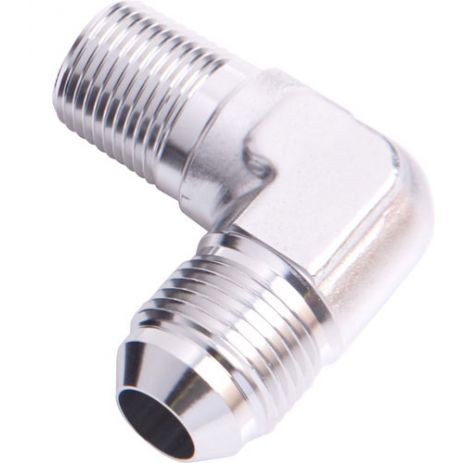 90 Deg Male  NPT To AN Adapter Aeroflow