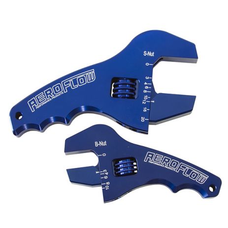 Aeroflow Adjustable Spanner1 x Small & 1 x Large Shorty